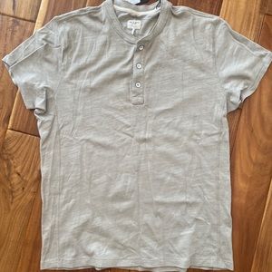 Rag and Bone short sleeve Henley NWT